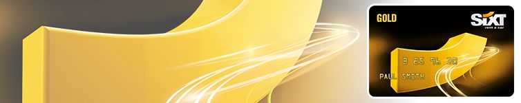 Gold Sixt Card